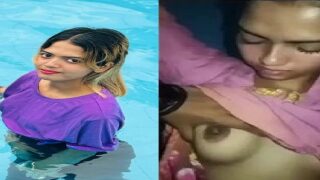 Hot Girlfriend Sex Leaked MMS Boob Press Romance