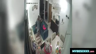 Lovers Having Couch Caught Cctv